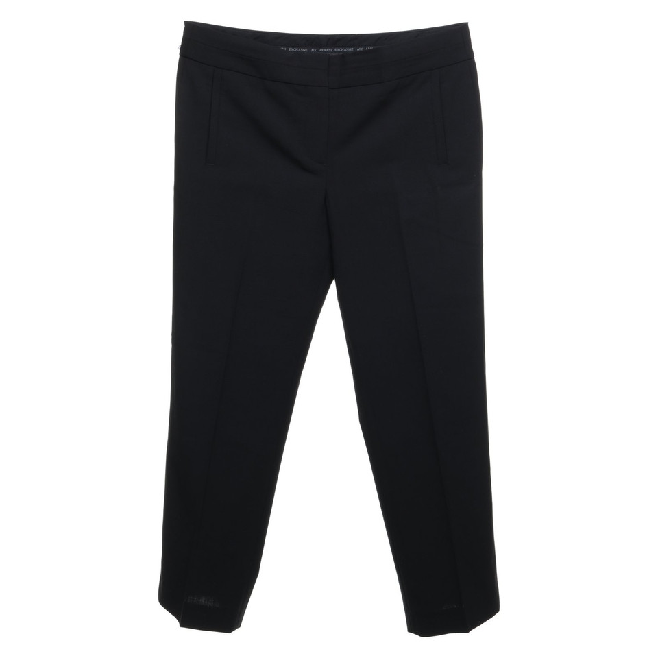 Armani Creased trousers in black