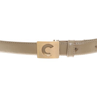 Carven Leather belt in beige