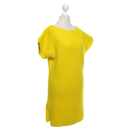 Hermès Kleid aus Wolle in Gelb