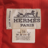 Hermès Seidenweste mit Muster