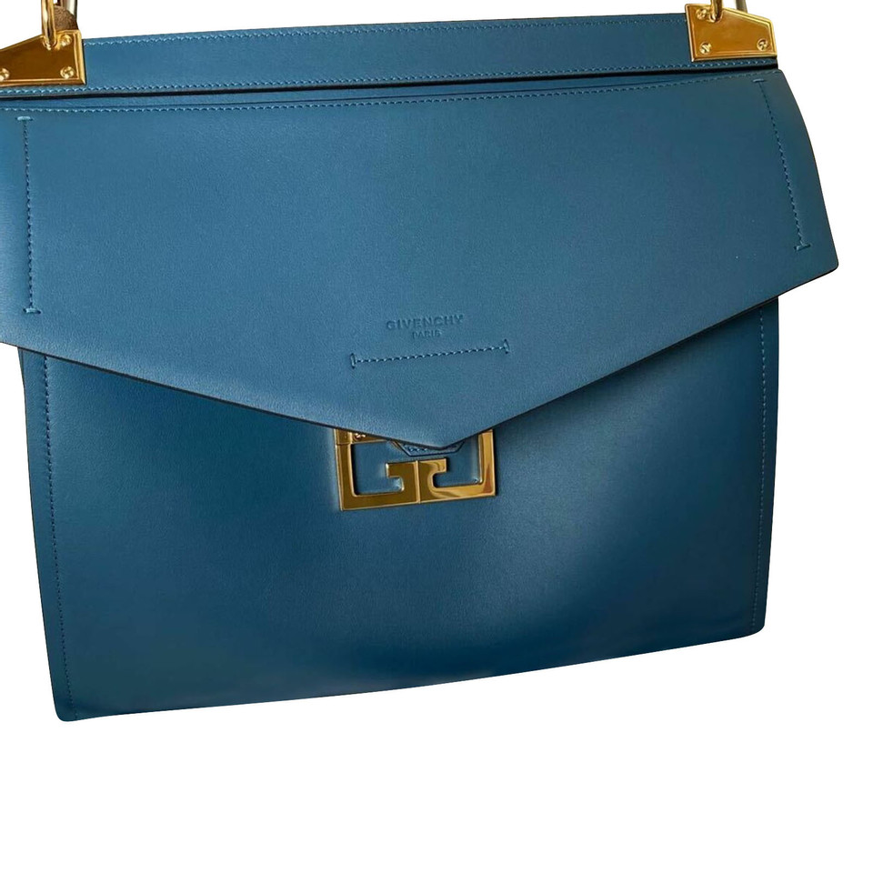 Givenchy Mystic Bag Medium aus Leder in Blau