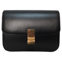 Céline Classic Bag Medium Leather in Black