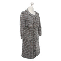 Chanel Coat with plaid pattern