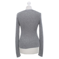 Theory Pull en gris argenté