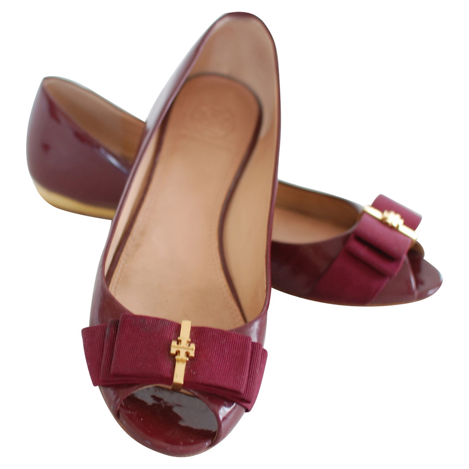 Tory Burch Peep Toe Pumps