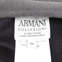Armani Collezioni Cappotto in blu scuro / grigio