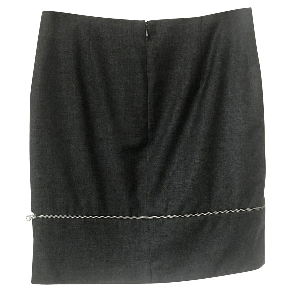 Cos Skirt Wool in Grey