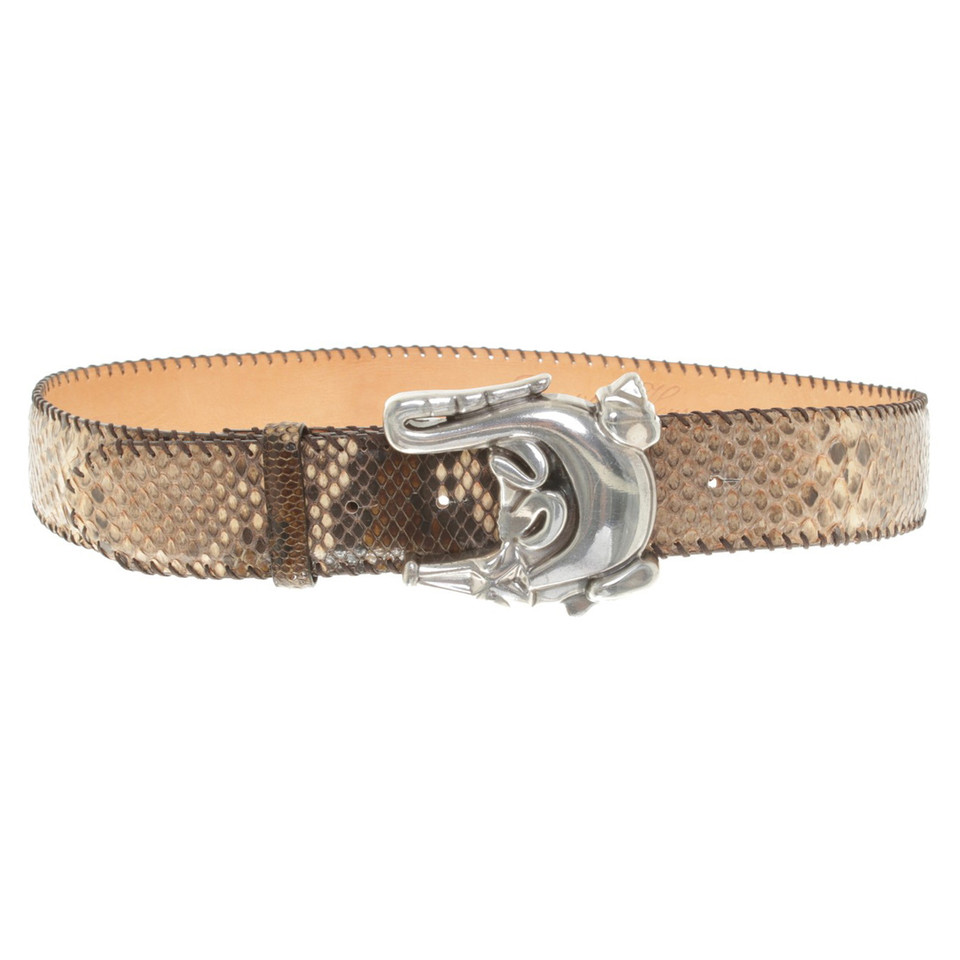 Reptile's House Belt reptile leather