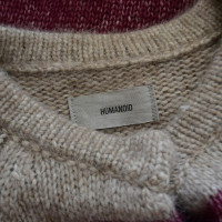 Humanoid Cappotto lavorato a maglia in bicolore