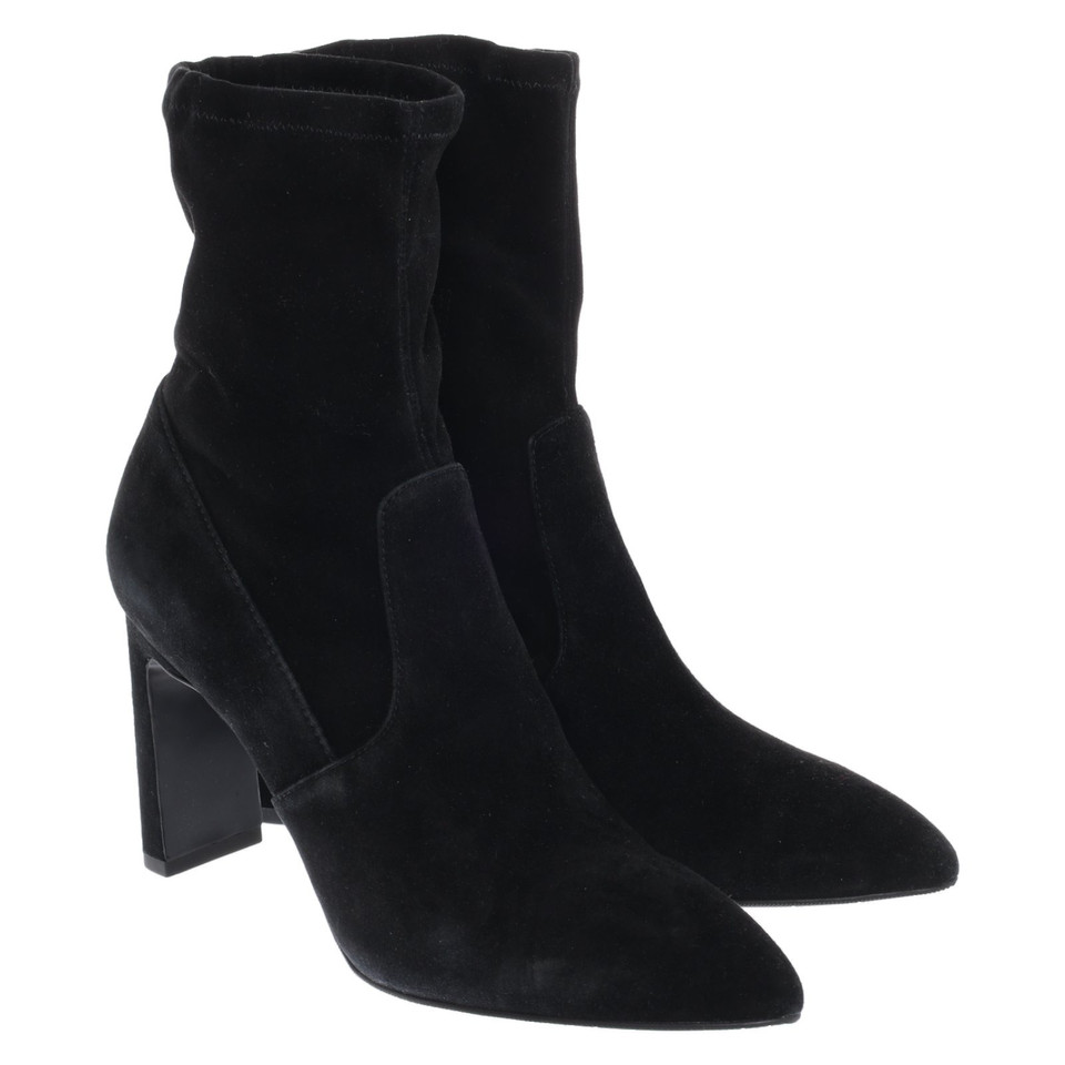 & Other Stories Bottines en Cuir en Noir