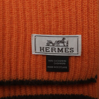 Hermès Kaschmirschal in Orange
