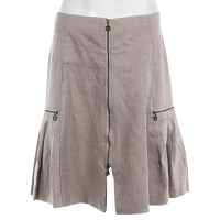 Sarah Pacini Skirt Linen in Grey