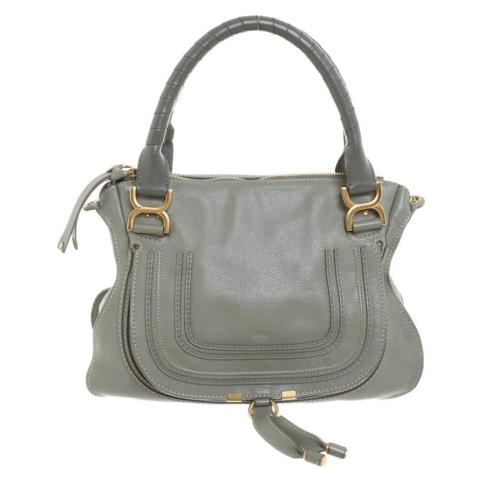Chloé Marcie Bag Medium Leather in Green