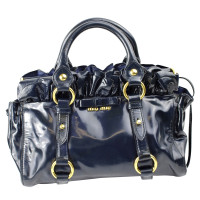 Miu Miu Handbag Leather in Blue