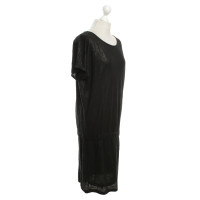 Andere merken iHeart - linnen jurk in zwart / Metallic