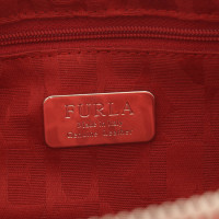 Furla Handtasche aus Leder in Rot