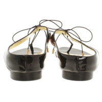 Dolce & Gabbana sandali piatti in nero
