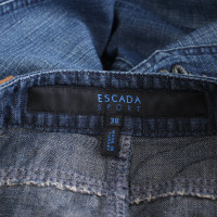 Escada Gonna di jeans in blu