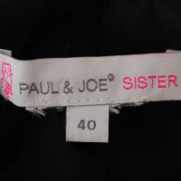 Paul & Joe Mantel schwarz mit Schluppe