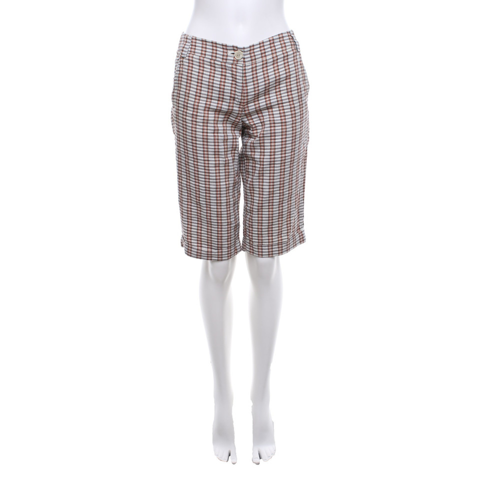 Etro trousers with checked pattern