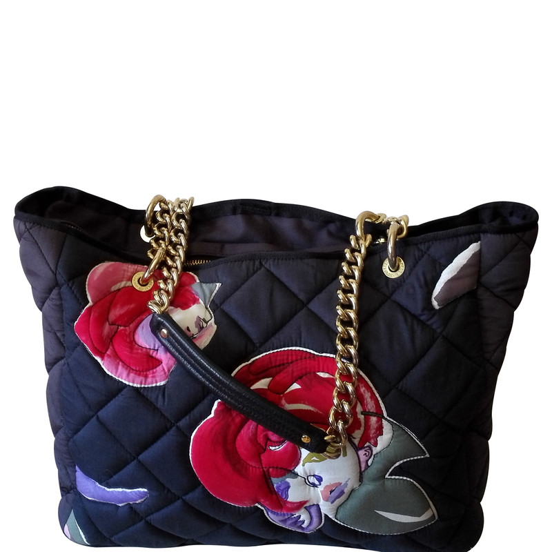 Mulberry Handbag with rose
