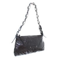 Coccinelle Patent leather handbag in Brown