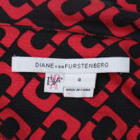 Diane Von Furstenberg Robe "Reina L / S Vintage"