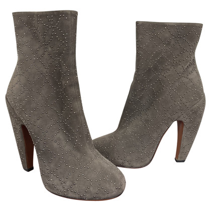 Alaïa Ankle boots Suede in Grey