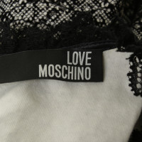 Moschino Dress with lace-flocking