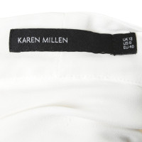 Karen Millen Bluse in Creme