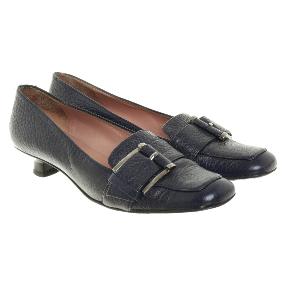 Fratelli Rossetti Pumps/Peeptoes Leather in Blue