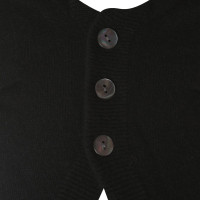 Other Designer Pink cashmere vest in black