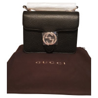 Gucci Gucci borsa Interlocking in pelle nuova