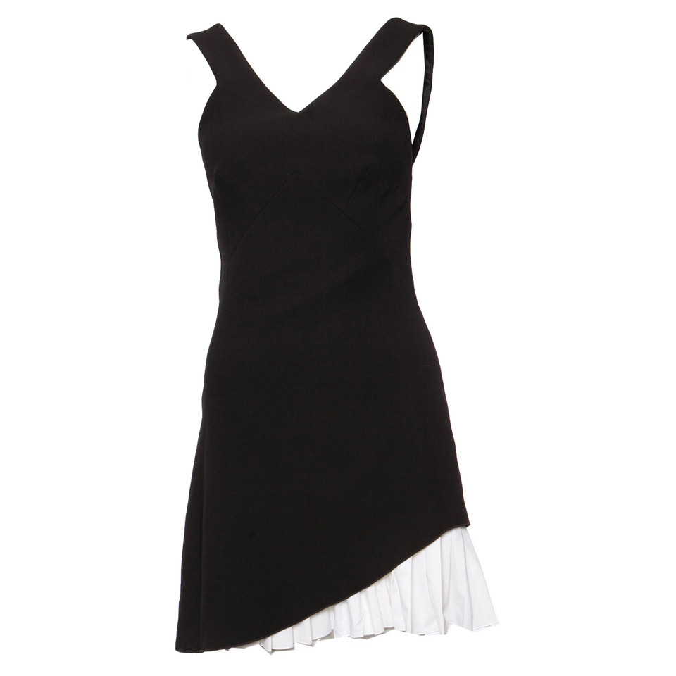 Victoria Beckham Kleid aus Wolle in Schwarz