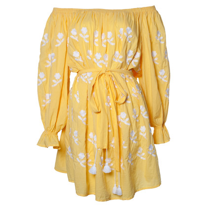 March 11 Kleid aus Baumwolle in Gelb
