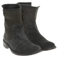 Fiorentini & Baker Suede boots in green