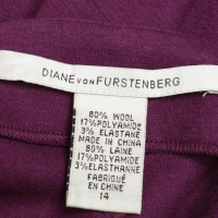 Diane Von Furstenberg Jurk in Purple