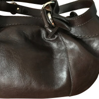 Hogan Handtasche aus Leder in Braun