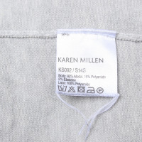 Karen Millen Sweater in grijs / zwart