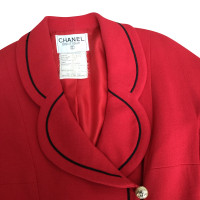 Chanel Blazer in Lana in Rosso