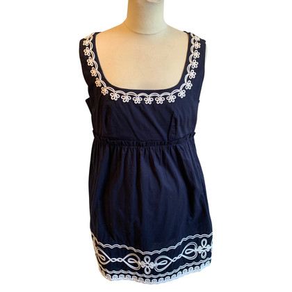 Love Moschino Kleid aus Baumwolle in Blau