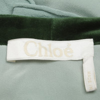 Chloé Zijden blouse in mint