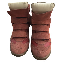 Isabel Marant Sneakers aus Wildleder in Rot