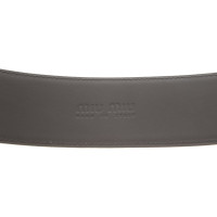 Miu Miu Belt in grey