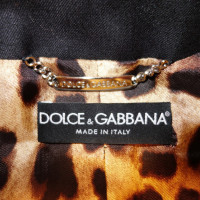 Dolce & Gabbana Kurzmantel in Schwarz