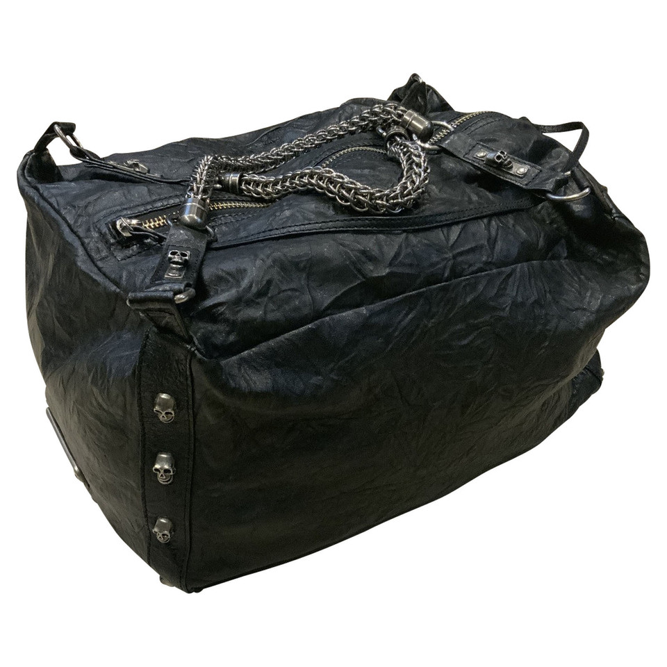 Thomas Wylde Handbag Leather in Black