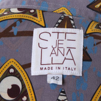 Stella Jean Camicetta fantasia con un perizoma