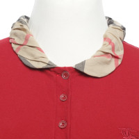 Burberry Polo-Shirt in Rot 
