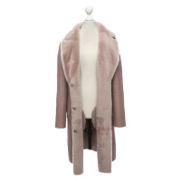Arma Jacke/Mantel aus Pelz in Rosa / Pink