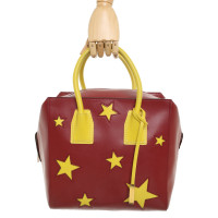 Stella McCartney Handtasche aus Leder in Rot